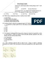 MCQ Electricity Chapter 1 and 2