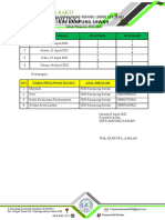 Jadwal Pengawas Ruang Us 2022