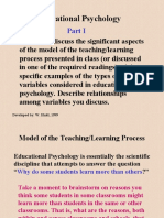 Educational Psychology Model Explained