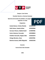 Ejercicios Del Arrastre de Pérdidas y Los Pagos A Cuenta Del Impuesto A La Renta