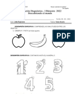 Explor - Prueba Diagnostica Matemática - I Bimes 2022