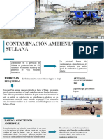 Contaminación Ambiental en Sullana
