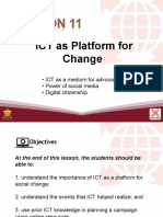 L11 ICT as Platform for Change