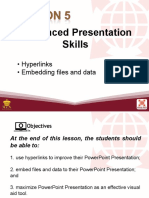 L5 Advanced Presentation Skills