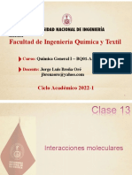 Facultad de Ingeniería Química y Textil: Ciclo Académico 2022-1