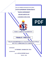 Memoria Descriptiva y de Cálculo - Caminos