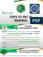 Steps To PRC Id Renewal