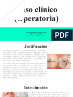 Restauración de caries en órganos dentarios #36 y #37