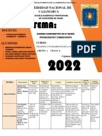 Cuadro Comparativo Teoría Evolucionista y Creacionista