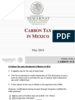 Mexico's 2014 carbon tax and its impact on fossil fuels