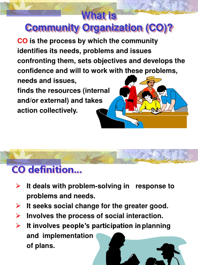 Community Organization 理論・原則と実際 Understanding Community Organization Process | PDF | Community