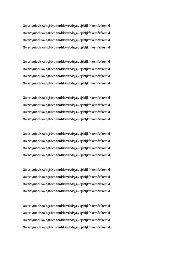Repeated Text Analysis Document | PDF | Technology & Engineering