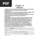 User-Defined Methods: Icse Class 10 Computer Applications | PDF ...