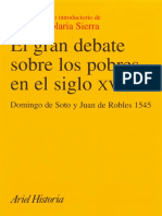 O grande debate sobre os pobres - Domingo de Soto e Juan Robles
