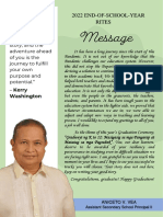 Message: 2022 End-Of-School-Year Rites