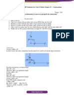 Exercise 11.1: NCERT Solutions For Class 9 Maths Chapter 11 - Constructions