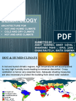 Architecture For Hot & Humid Climate