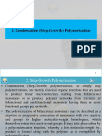 Step Growth Polymerization