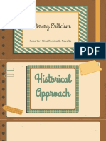 Historical Approach by Nina Romina G. Navalta