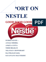 Report On Nestle: Good Food Good Life