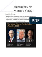Discovery of Hepatitis C virus