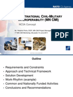 NATO Multi National Civil Military Interoperablity Concepts and IFAs Presentation