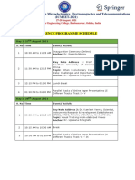 ICMEET 2021 - Program Schedule