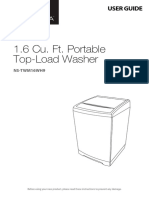 1.6 Cu. Ft. Portable Top-Load Washer: User Guide