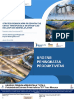 Strategi Peningkatan Produktivitas Untuk Transformasi Ekonomi Yang Inklusif Dan Berkelanjutan - Dep Ekonomi Bappenas