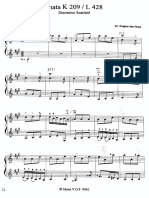 Sonata K 209 L: Domenico Scarlatti