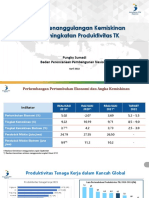 Penanggulangan Kemiskinan Dan Produktivitas TK - Deputi Kependudukan Dan Ketenagakerjaan