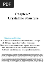 Chapter 2-Crystalline Structure