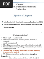 Chapter 1 Introduction To Materials Science and Engineering