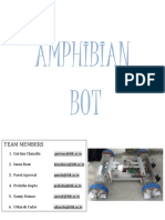 Amphibian BOT: Team Members