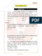 Electrostatics Problems and Solutions