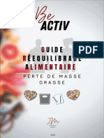 Guide Be Activ’ Rééquilibrage Alimentaire PMG