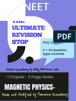 Modified 2 Page Notes - MagneticPhysics