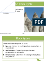 The Rock Cycle: Aim: To Investigate How The