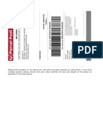 R100570252 Shipping Label
