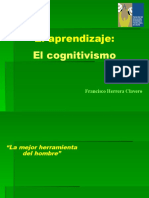 TEMA 3.1. El Aprendizaje: El Cognitivismo. Profesor Francisco Herrera Clavero.