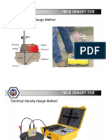 Field Density Test: Nuclear Density Gauge Method