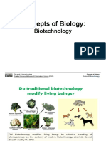 Concepts of Biology:: Biotechnology