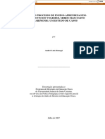 Análise Do Processo de Ensino-Aprendizagem-Treinamento Do Voleibol Mirim Masculino Catarinense: Um Estudo de Casos