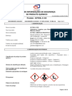 Augeo Clean Booster - FISPQ, PDF, Águas residuais