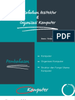 Pertemuan 2 - Pendahuluan Arsitektur Dan OrKom