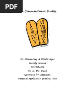Download Ten Commandment Studies for Middle and Youth Ages by Pastor Jeanne SN58192638 doc pdf