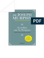 Livro Acredite em Si Próprio - Joseph Murphy