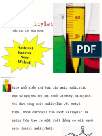 Chuẩn bị: Methyl Salicylat