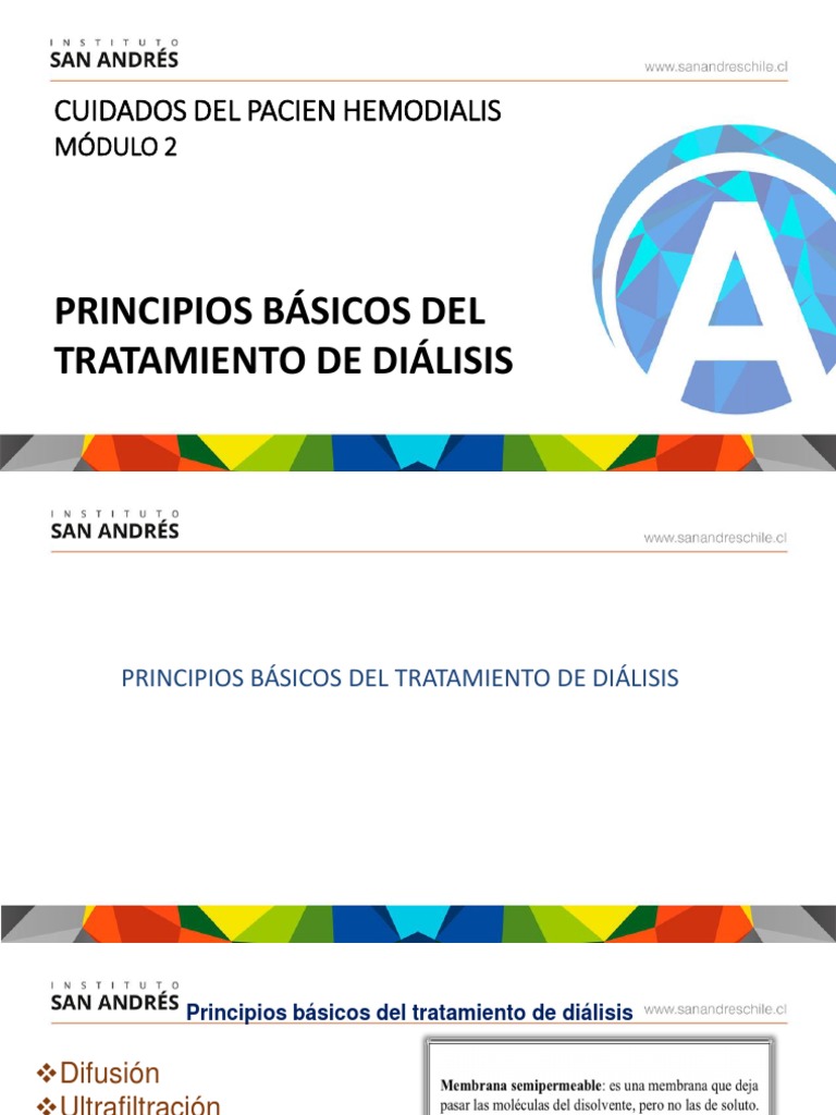 Generalidades Hd2 Pdf Diálisis Hemodiálisis
