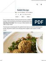 Falafel Recipe: Easy They Are To Make. This Is An Easy To Follow Falafel Recipe With Step Photos